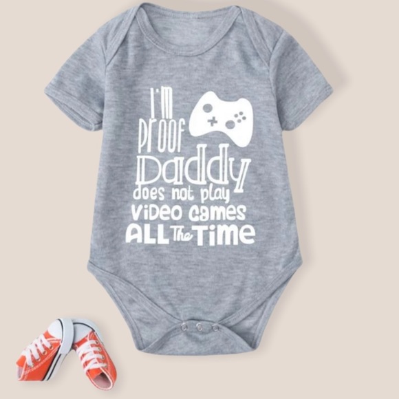 Other - New Baby Gamer Unisex Logo Onesie 3-6 Months